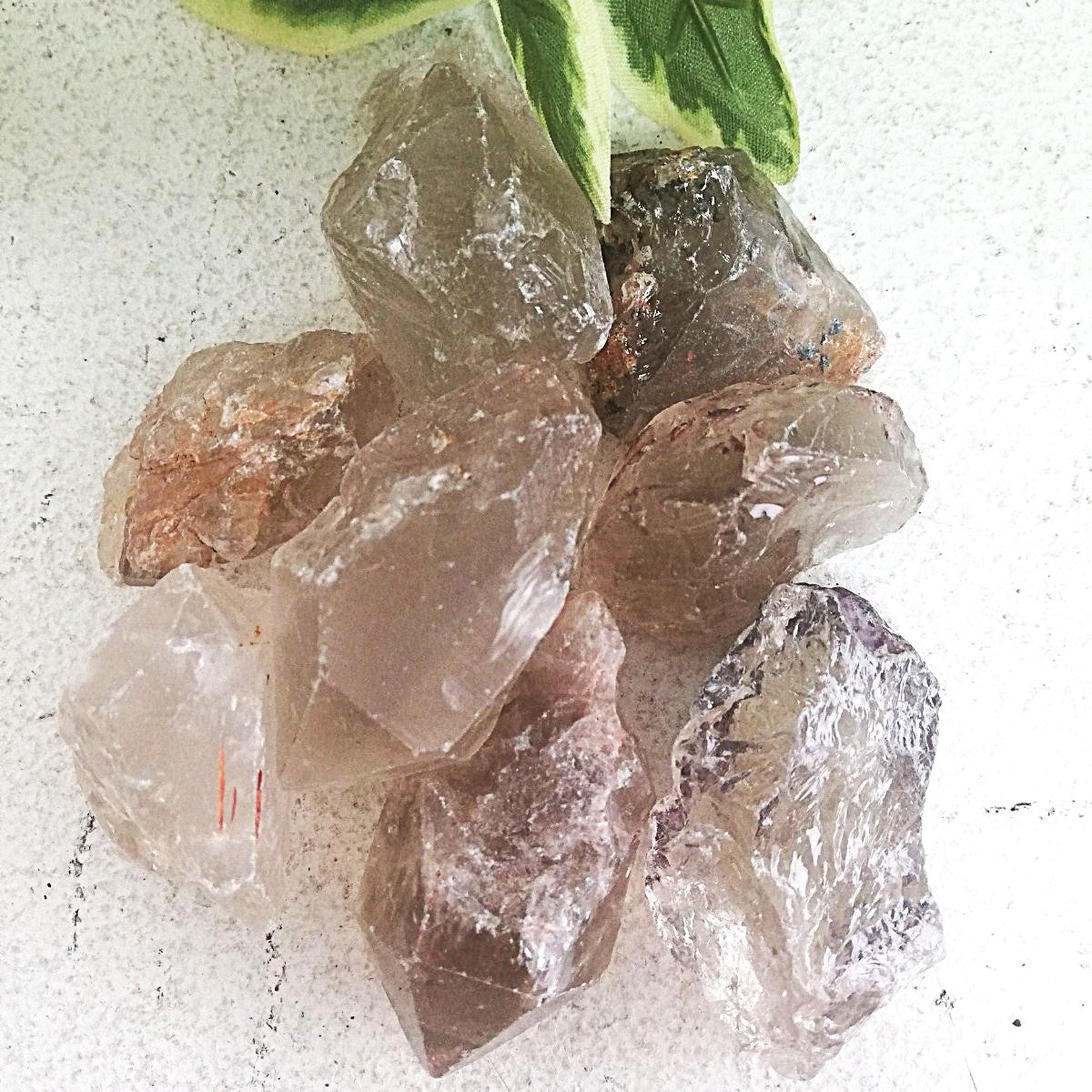 Rough-Smoky Qtz-Brazil - 200g (6-9pc) Rough-Smoky Qtz-Brazil - 200g (6-9pc)